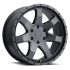 Level 8 SLAM MATTE BLACK 5x150 18R 9 110.1 9