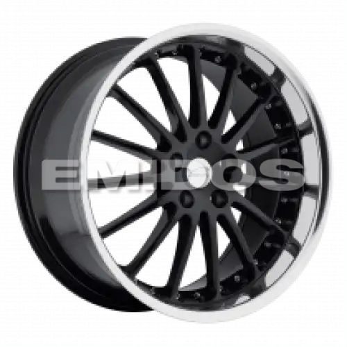 Coventry WHITLEY GLOSS BLACK W/ MIRROR CUT LIP 5x108 18R 9.5 63.36 25