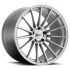 Cray MAKO SILVER W/ MIRROR CUT FACE 5x120.65 18R 9.5 70.3 56