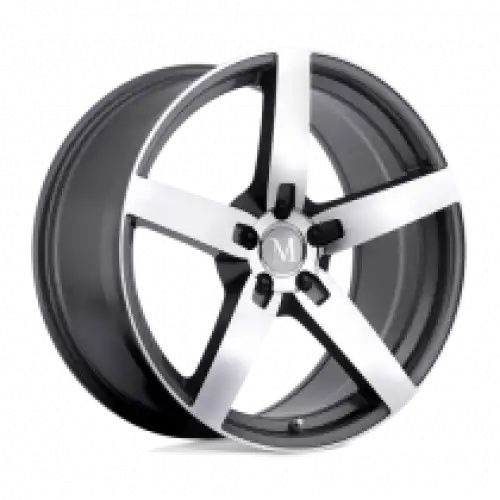 Mandrus ARROW GUNMETAL W/ MIRROR CUT FACE 5x112 18R 9.5 66.56 35