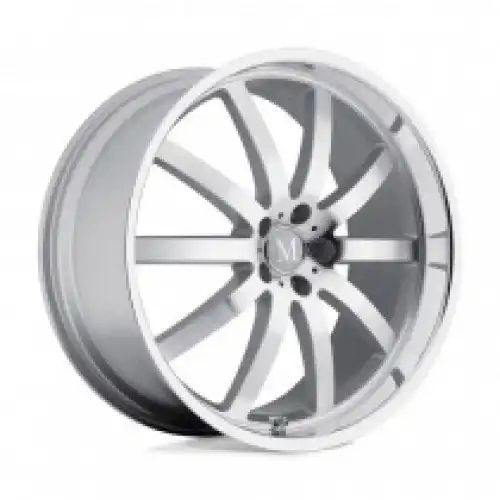 Mandrus WILHELM SILVER W/ MIRROR CUT FACE & LIP 5x112 18R 9.5 66.56 35