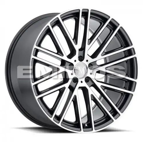 Mandrus MASCHE GLOSS GUNMETAL W/ MIRROR CUT FACE 5x112 18R 9.5 66.56 30