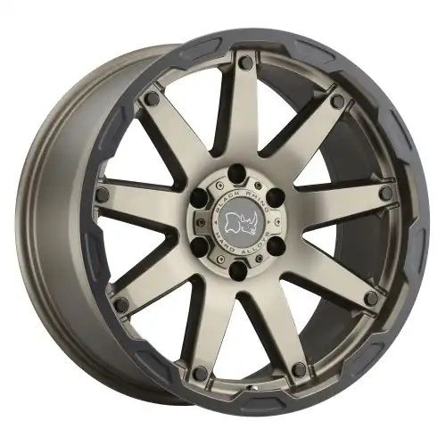 Black Rhino OCEANO MATTE BRONZE W/ BLACK RING 5x139.7 18R 9.5 78.1 BNK