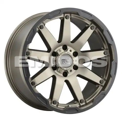 Black Rhino OCEANO MATTE BRONZE W/ BLACK RING 6x139.7 18R 9.5 112.1 12