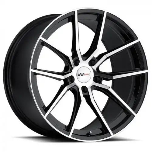 Cray SPIDER GLOSS BLACK W/ MIRROR CUT FACE 5x120.65 19R 10 70.3 37