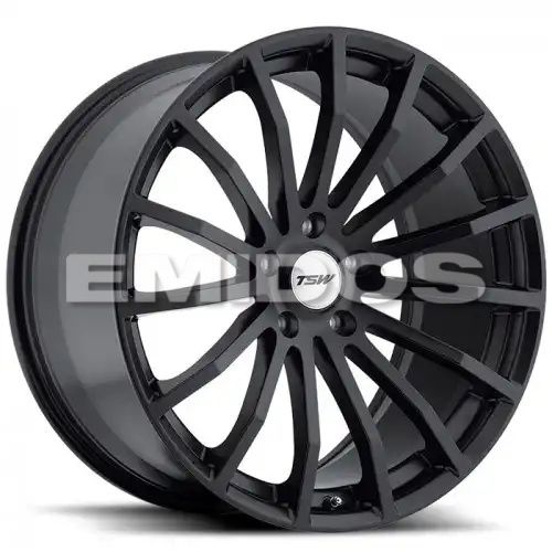 TSW MALLORY MATTE BLACK 5x112 19R 8 72.1 32
