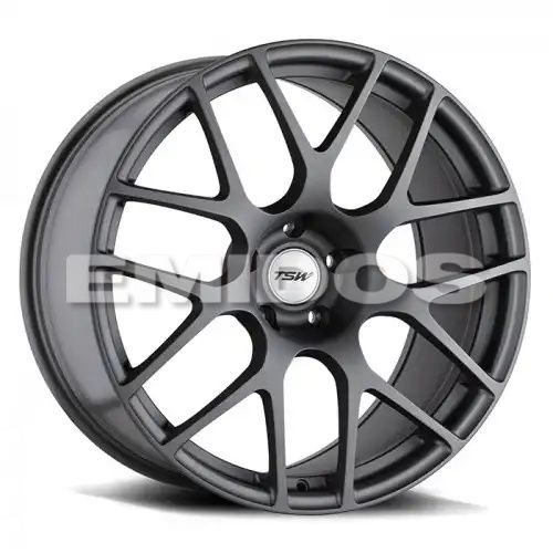 TSW NURBURGRING MATTE GUNMETAL 5x100 19R 8 72.1 45