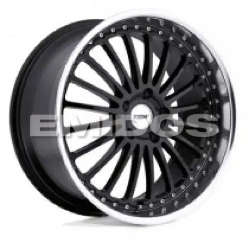 TSW SILVERSTONE GLOSS BLACK W/ MIRROR CUT LIP 5x114.3 19R 8 76.1 40