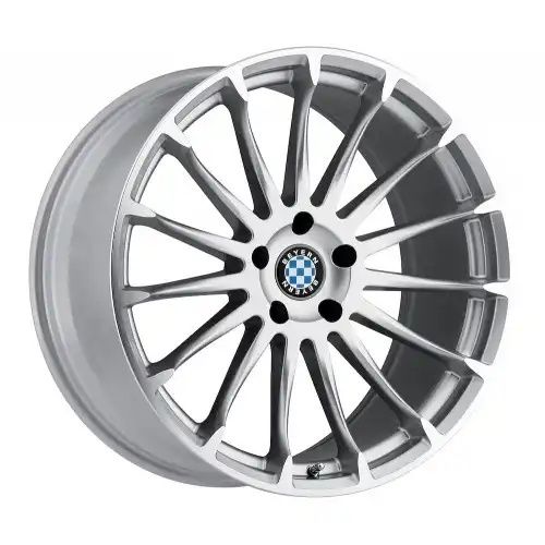 BEYERN AVIATIC SILVER W/ MIRROR CUT FACE 5x120 19R 8.5 74.1 15