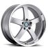 BEYERN RAPP SILVER W/ MIRROR CUT LIP 5x120 19R 8.5 72.56 30
