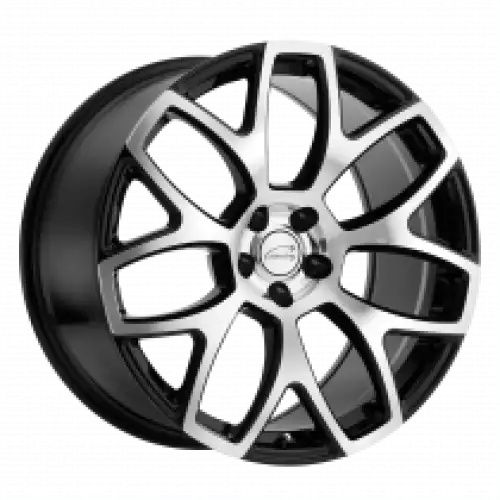 Coventry ASHFORD GLOSS BLACK W/ MIRROR CUT FACE 5x108 19R 8.5 63.36 35