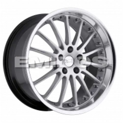 Coventry WHITLEY HYPER SILVER W/ MIRROR CUT LIP 5x120.65 19R 8.5 73.8 30