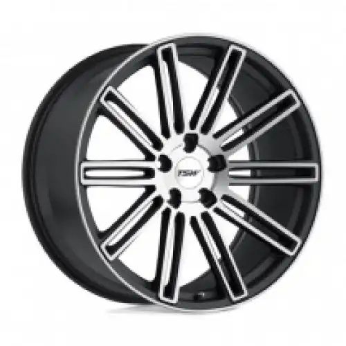 TSW CROWTHORNE MATTE GUNMETAL W/ MATTE MACHINE FACE 5x112 19R 8.5 72.1 32