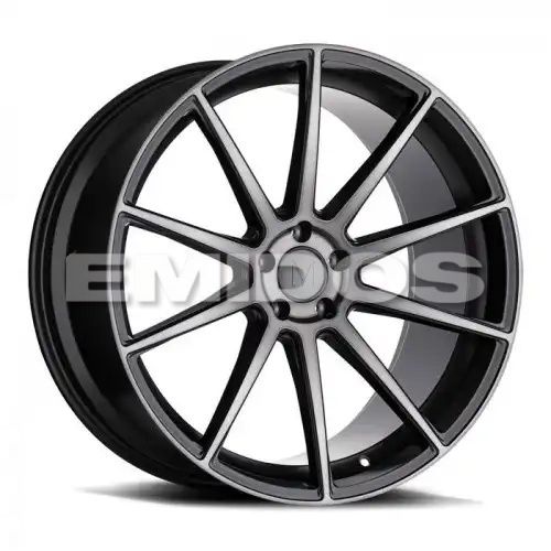 Mandrus KLASS GLOSS GUNMETAL W/ MACHINED TINTED FACE 5x112 19R 8.5 66.56 32