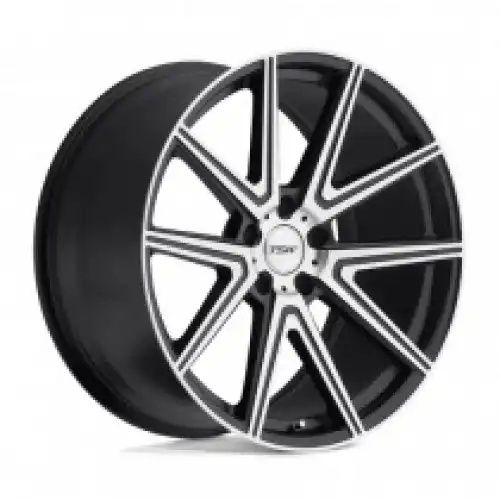 TSW ROUGE GUNMETAL W/ MIRROR CUT FACE 5x100 19R 8.5 72.1 35