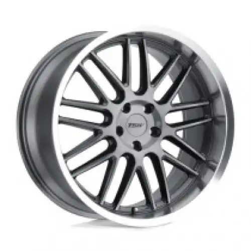 TSW AVALON GUNMETAL W/ BRUSHED GUNMETAL FACE & MACHINED LIP 5x114.3 19R 9 76.1 20