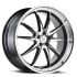 Mandrus ARGENT GLOSS GUNMETAL W/ MIRROR CUT FACE 5x112 19R 9.5 66.56 39