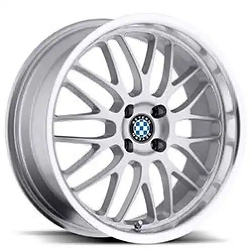 BEYERN MESH SILVER W/ MIRROR CUT LIP 5x120 19R 9.5 72.56 15
