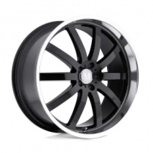 Mandrus WILHELM GLOSS BLACK W/ MIRROR CUT LIP 5x112 19R 9.5 66.56 35