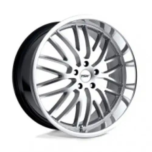 TSW SNETTERTON HYPER SILVER W/ MIRROR CUT LIP 5x120 19R 9.5 76.1 45