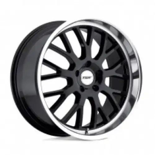 TSW TREMBLANT GLOSS BLACK W/ MIRROR CUT LIP 5x120 19R 9.5 76.1 45