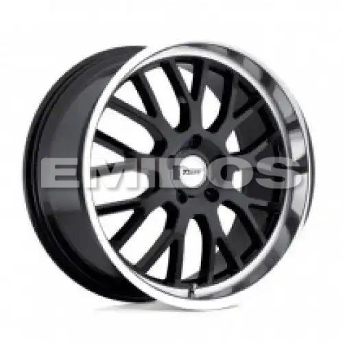 TSW TREMBLANT GLOSS BLACK W/ MIRROR CUT LIP 5x120 19R 9.5 76.1 45