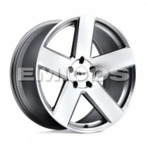 TSW BRISTOL SILVER W/ MIRROR CUT FACE 5x130 20R 10.5 84.1 35