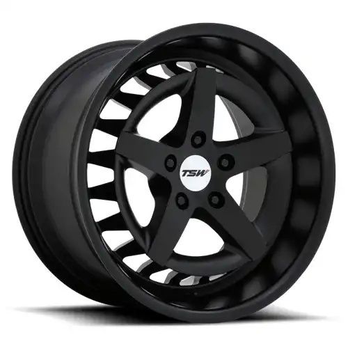 TSW DEGNER SEMI GLOSS BLACK 5x112 20R 10.5 66.56 25