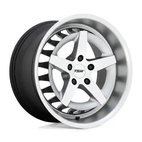 TSW DEGNER MATTE TITANIUM W/ MACHINED FACE 5x114.3 20R 10.5 76.1 40