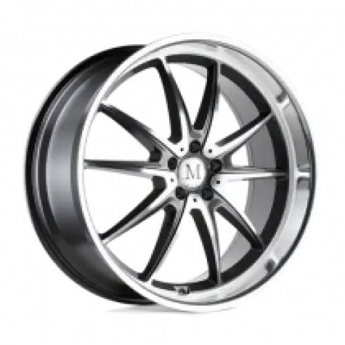 Mandrus ARGENT GLOSS GUNMETAL W/ MIRROR CUT FACE 5x112 20R 10 66.56 45