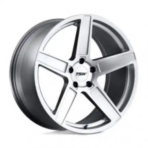 TSW ASCENT MATTE TITANIUM SILVER 5x114.3 20R 10 76.1 40