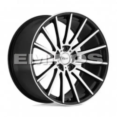 TSW CHICANE GLOSS BLACK W/ MIRROR CUT FACE 5x114.3 20R 10 76.1 25