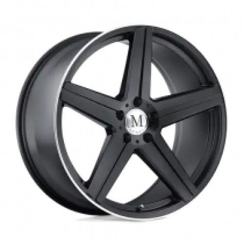 Mandrus ESTRELLA MATTE BLACK W/ MACHINED LIP 5x112 20R 10 66.56 25