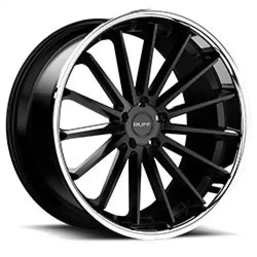 Ruff R03 SATIN BLACK W/ STAINLESS STEEL LIP 5x112 20R 10 66.56 45