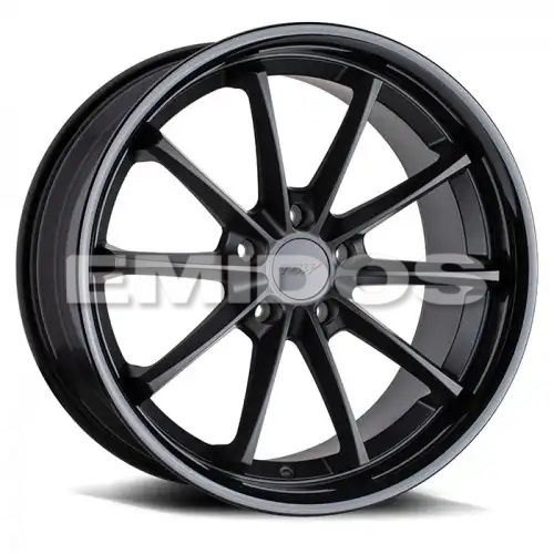 TSW SWEEP MATTE BLACK W/ GLOSS BLACK LIP 5x112 R 10 66.56 40