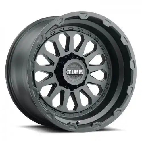 Tuff T3A MATTE BLACK 8x165.1 20R 10 122.4 5