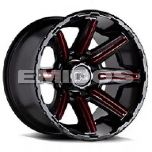 Black Rhino RAMPAGE GLOSS BLACK 5x127 20R 12 71.5 -44