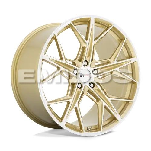 Cray HAMMERHEAD GLOSS GOLD W/ MIRROR CUT FACE 5x120 20R 11.5 67.06 52