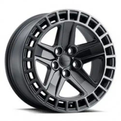 Redbourne ALSTON MATTE BLACK W/ MACHINED DARK TINT LIP 5x120 20R 8.5 72.56 25
