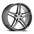 Mandrus BREMEN GLOSS GUNMETAL W/ MIRROR CUT FACE 5x112 20R 8.5 66.56 22