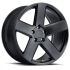 TSW BRISTOL MATTE BLACK 5x112 20R 8.5 72.1 32