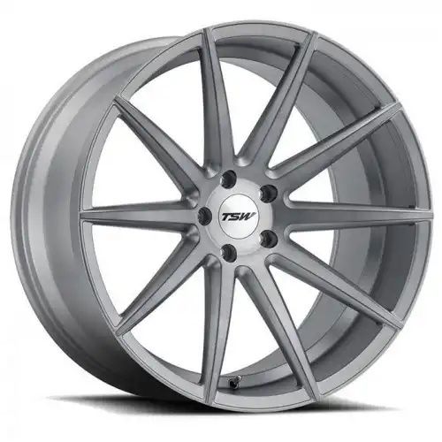 TSW CLYPSE TITANIUM W/ MATTE BRUSHED FACE 5x114.3 20R 8.5 76.1 20