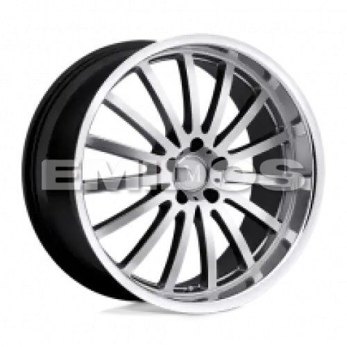Mandrus MILLENIUM HYPER SILVER W/ MIRROR CUT LIP 5x112 20R 8.5 66.56 25