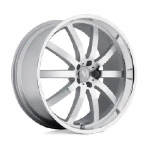 Mandrus WILHELM SILVER W/ MIRROR CUT FACE & LIP 5x112 20R 8.5 66.56 25