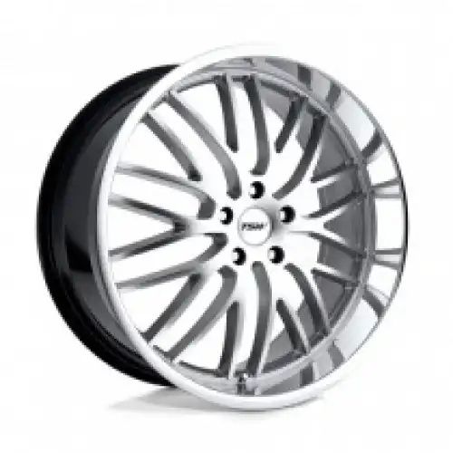TSW SNETTERTON HYPER SILVER W/ MIRROR CUT LIP 5x114.3 20R 8.5 76.1 40