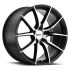 TSW SPRINT GLOSS BLACK W/ MIRROR CUT FACE 5x120 20R 8.5 76.1 20