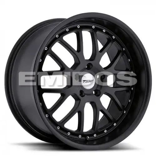 TSW VALENCIA MATTE BLACK 5x120 20R 8.5 76.1 35