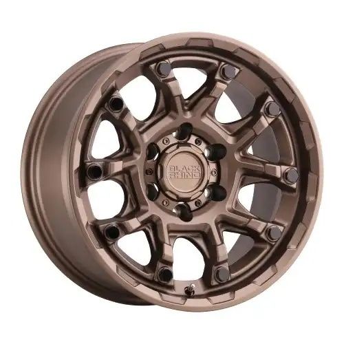 Black Rhino ARK BRONZE W/ GLOSS BLACK BOLTS 6x139.7 20R 9 112.1 12
