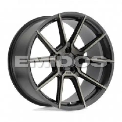 TSW CHRONO MATTE BLACK W/ MACHINE FACE & DARK TINT 5x112 20R 9 66.56 40