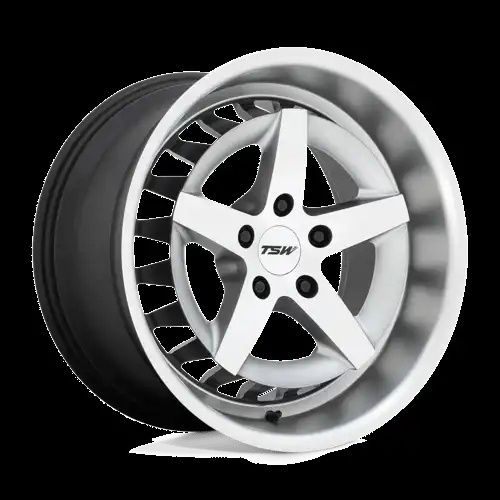 TSW DEGNER MATTE TITANIUM W/ MACHINED FACE 5x112 20R 9 66.56 40